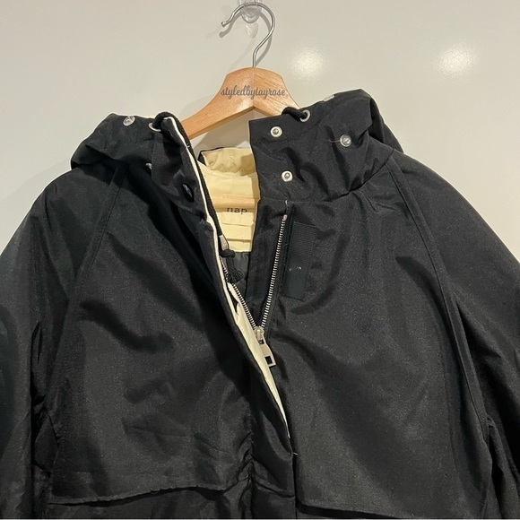 Nap Loungewear Goose Down Parka Jacket - Picture 4 of 12